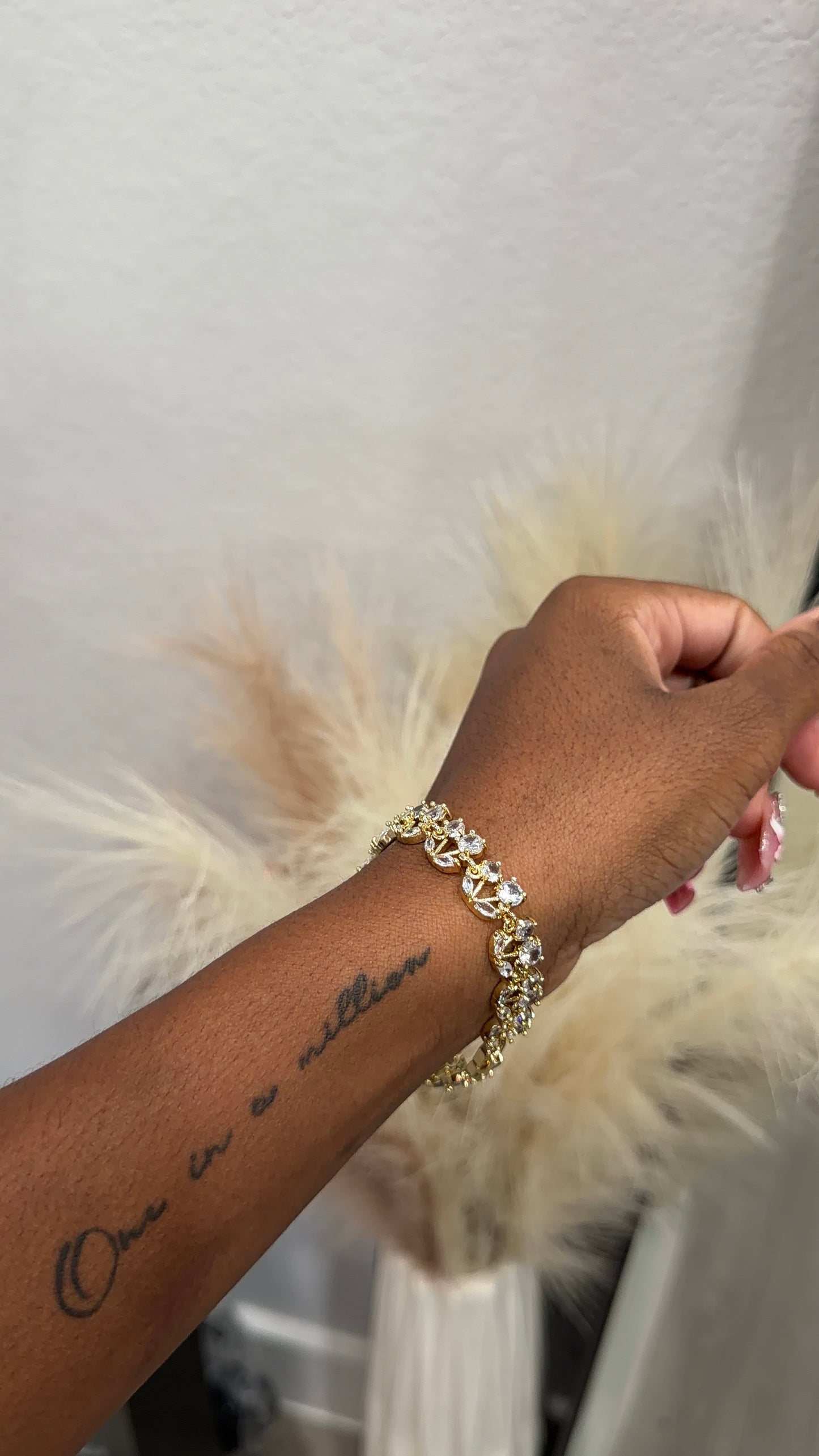 Iced Cherry Bracelet