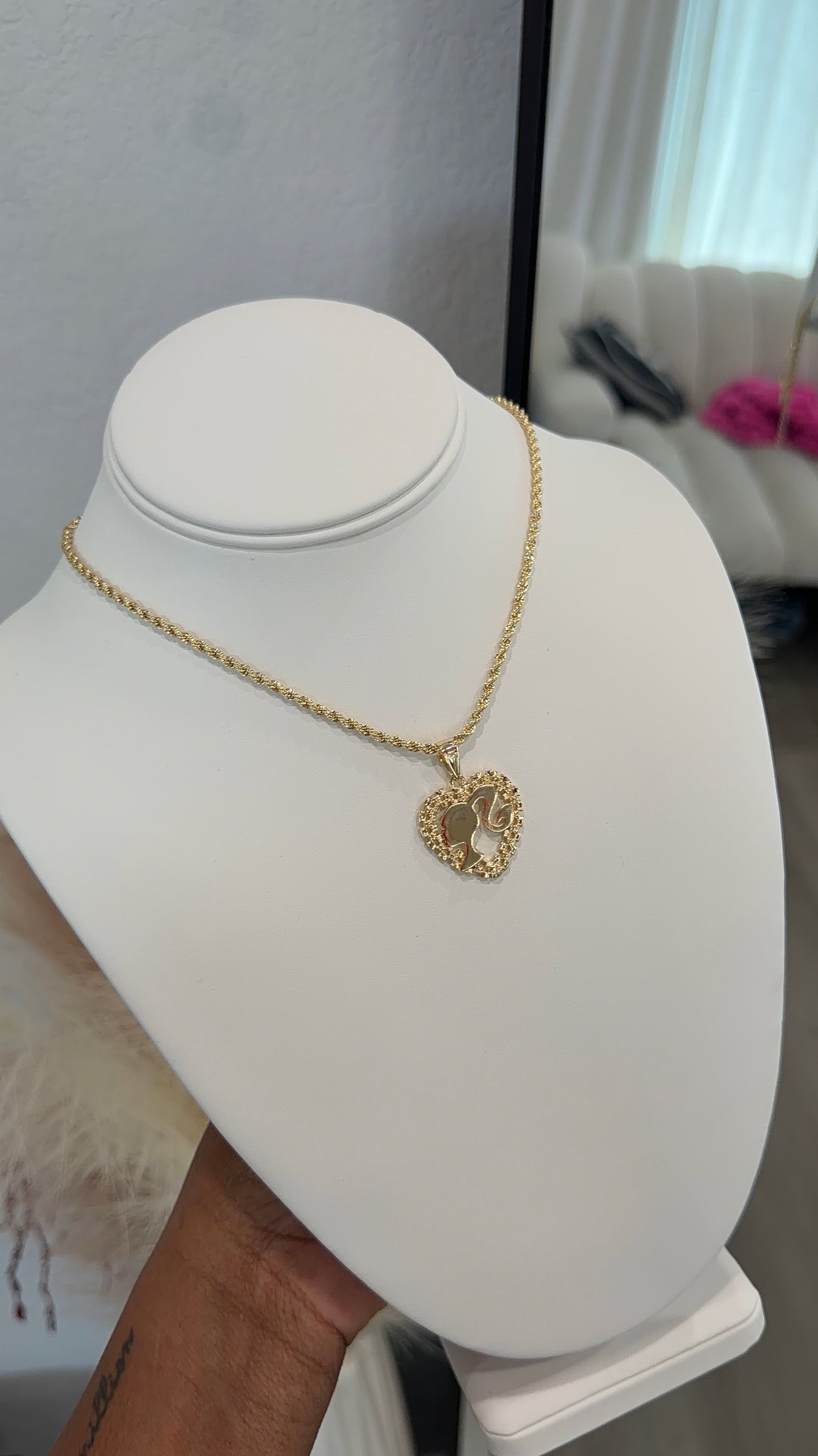 Barbz Rollie necklace