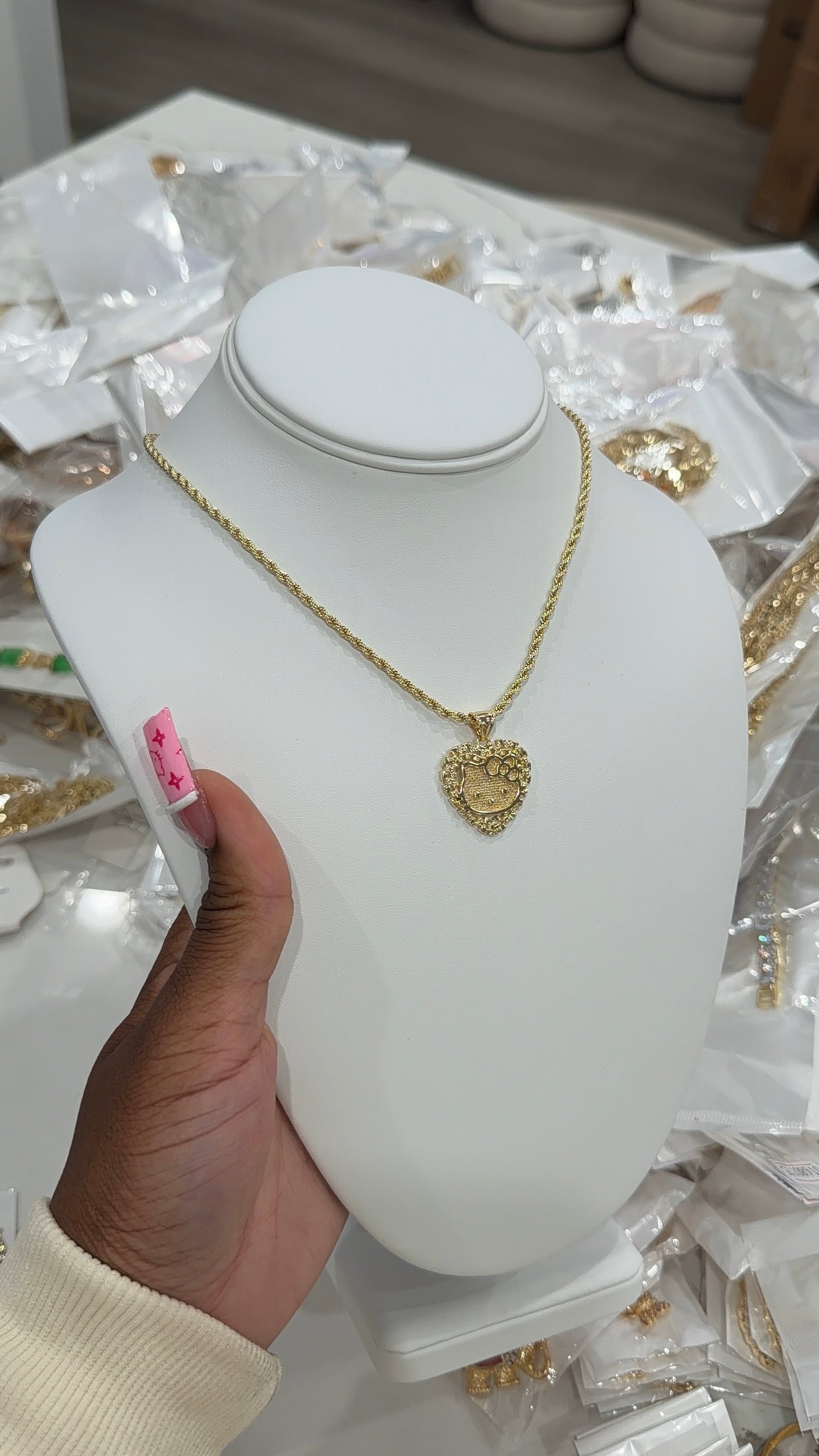 HK Face ROLEX necklace