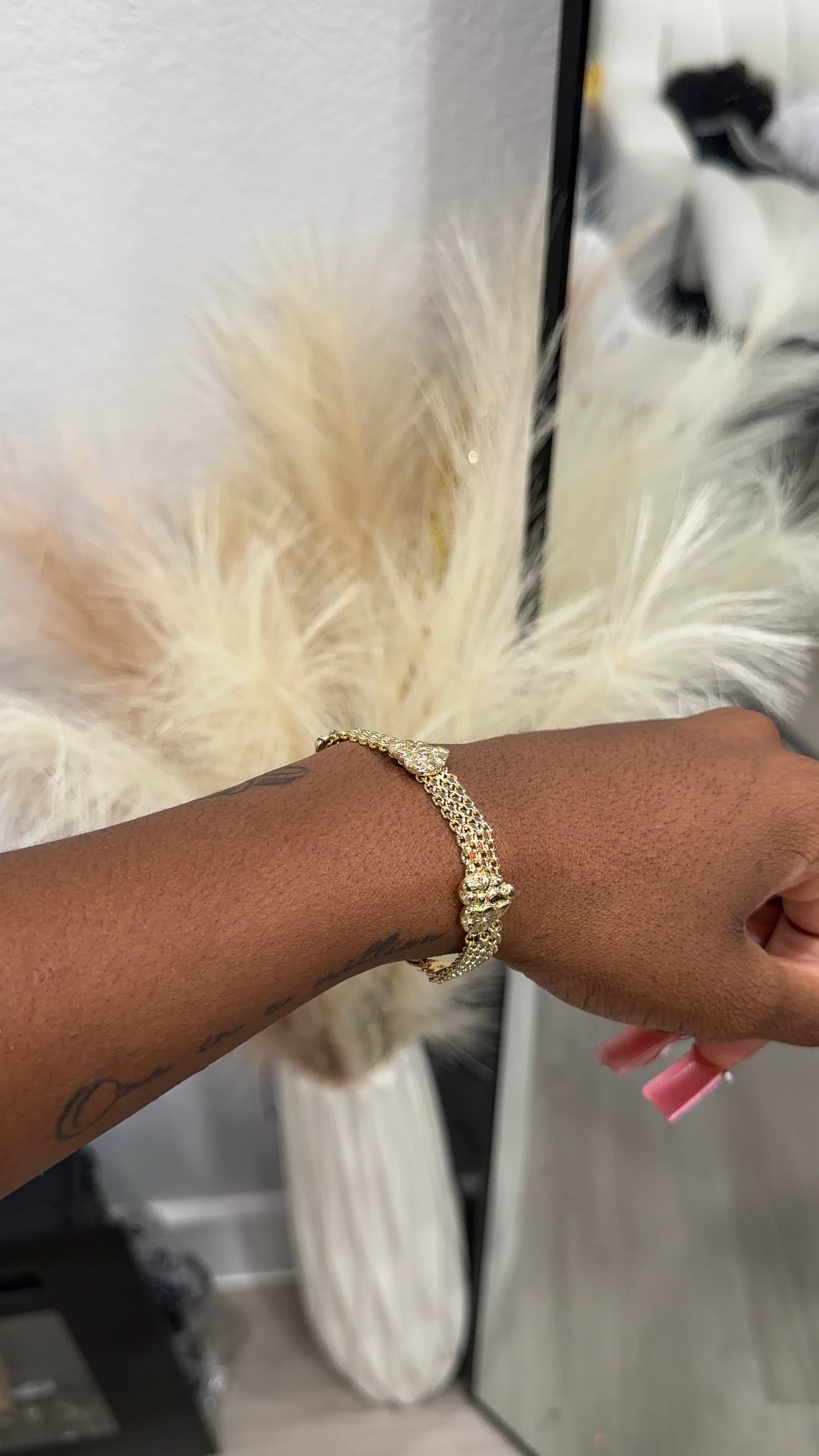 Queen of hearts bracelet
