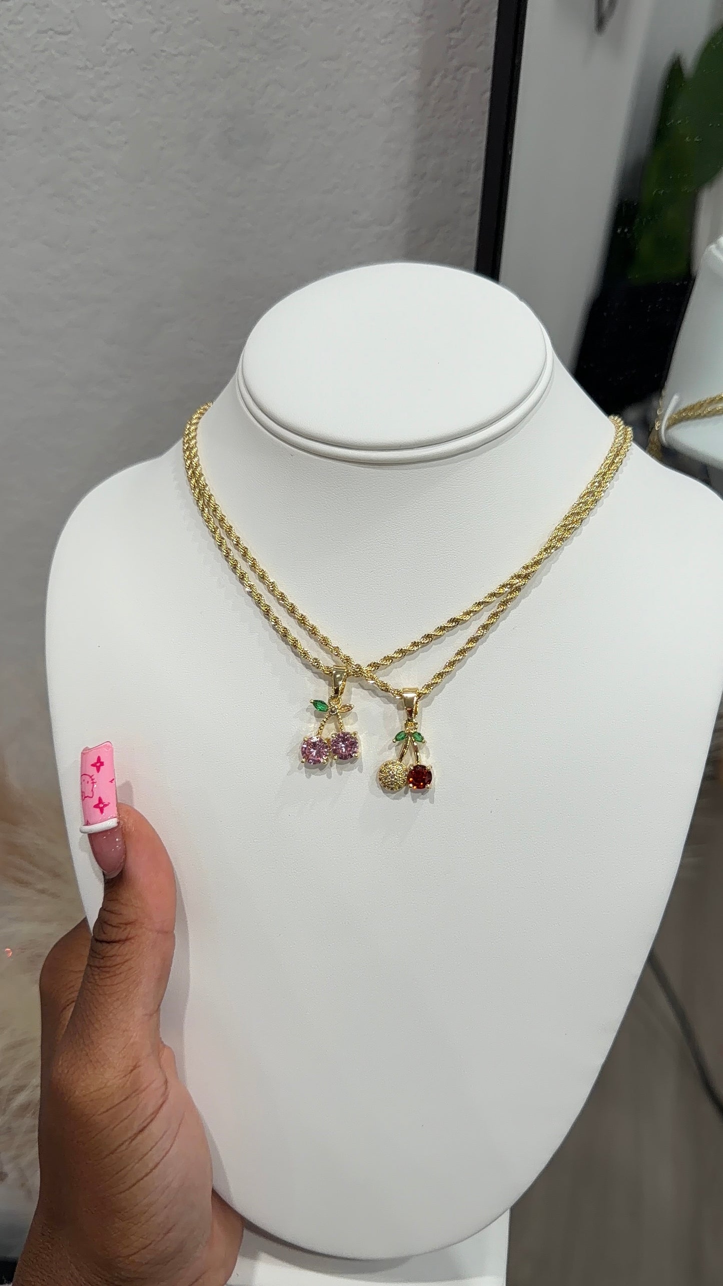 Cherry girl chain