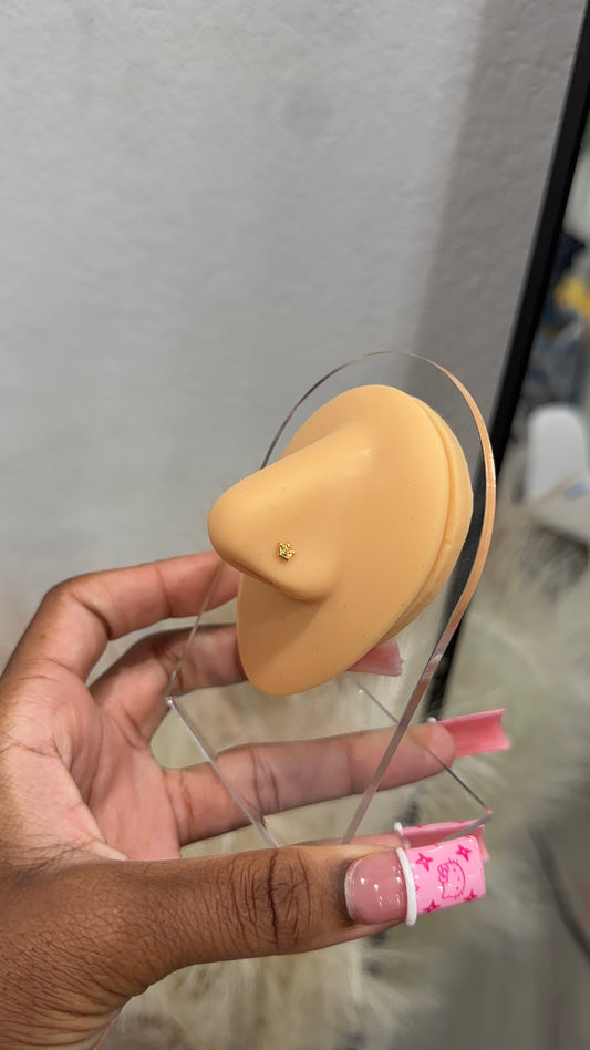 Crown nose ring