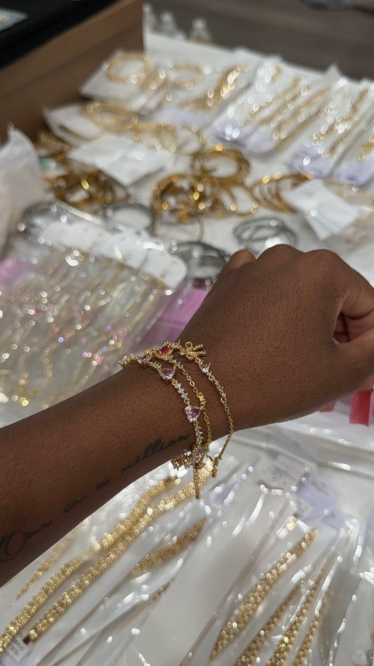 Dainty girl stack