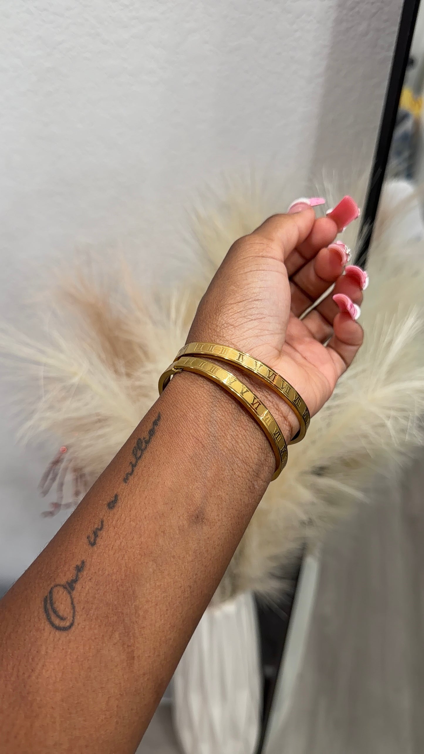 Roman doll bangle