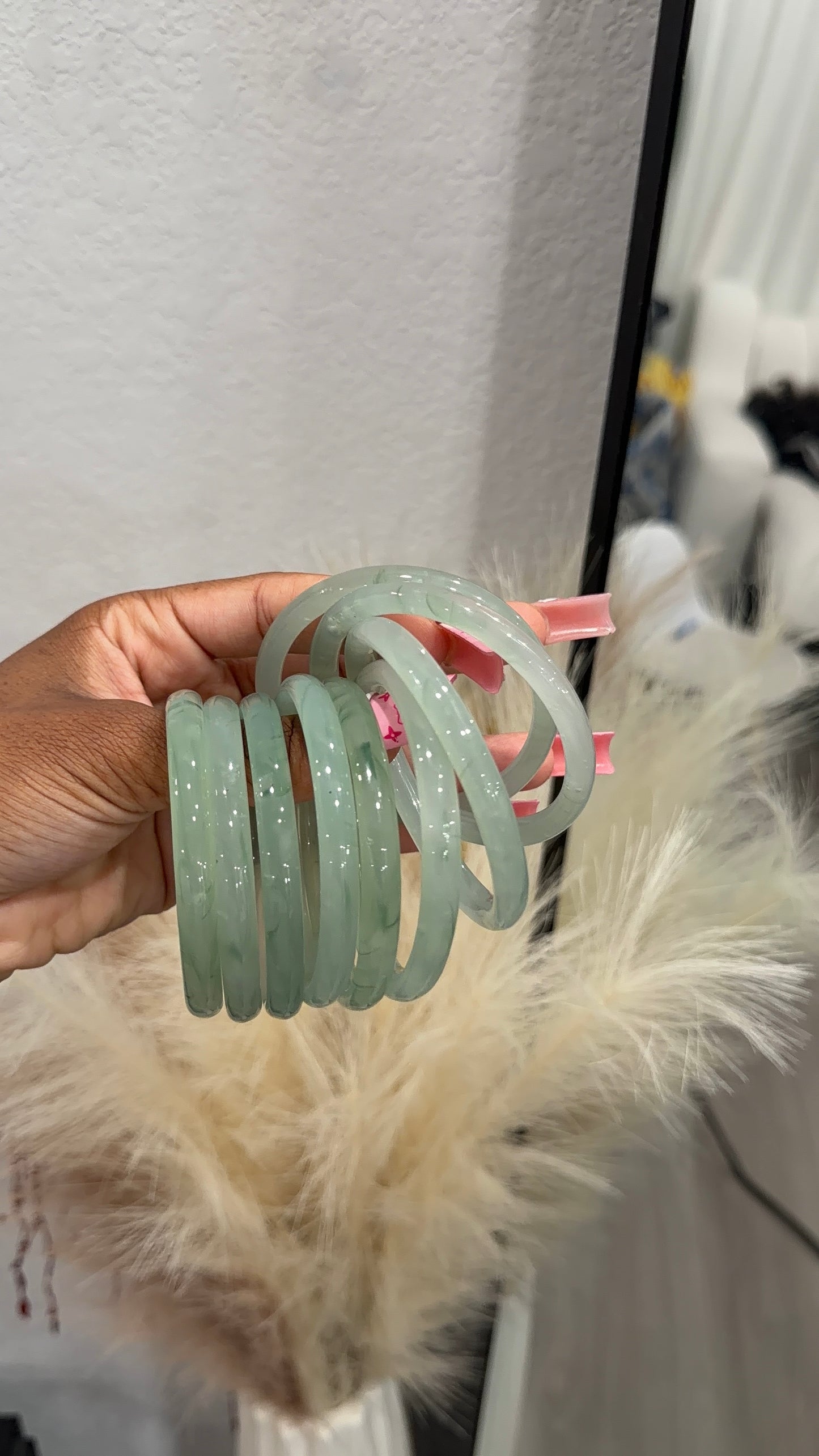 Green Goddess Bangles