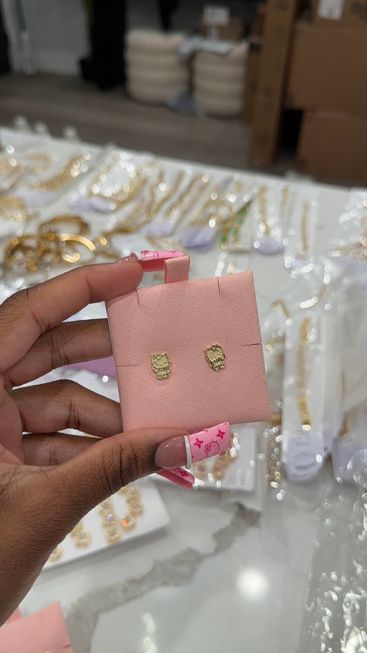 HK Body earrings