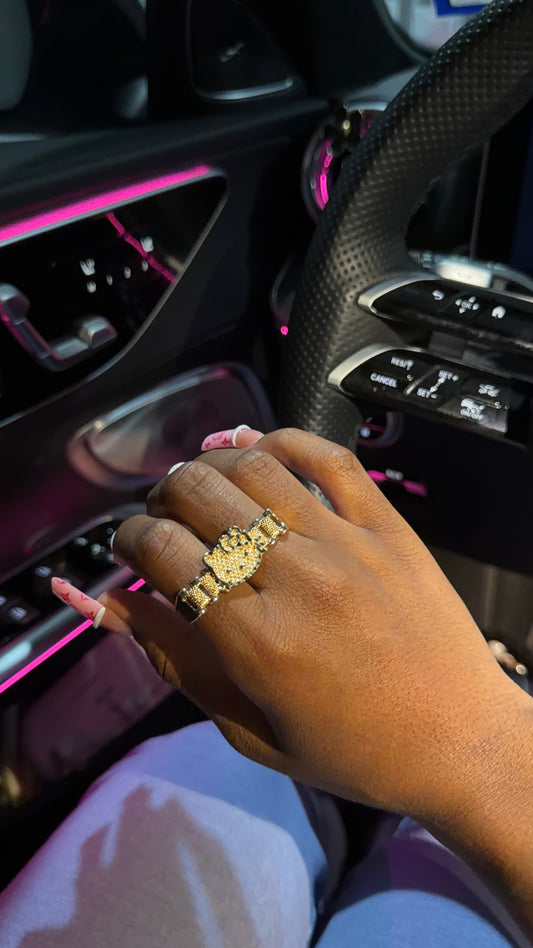 Double HK face ring