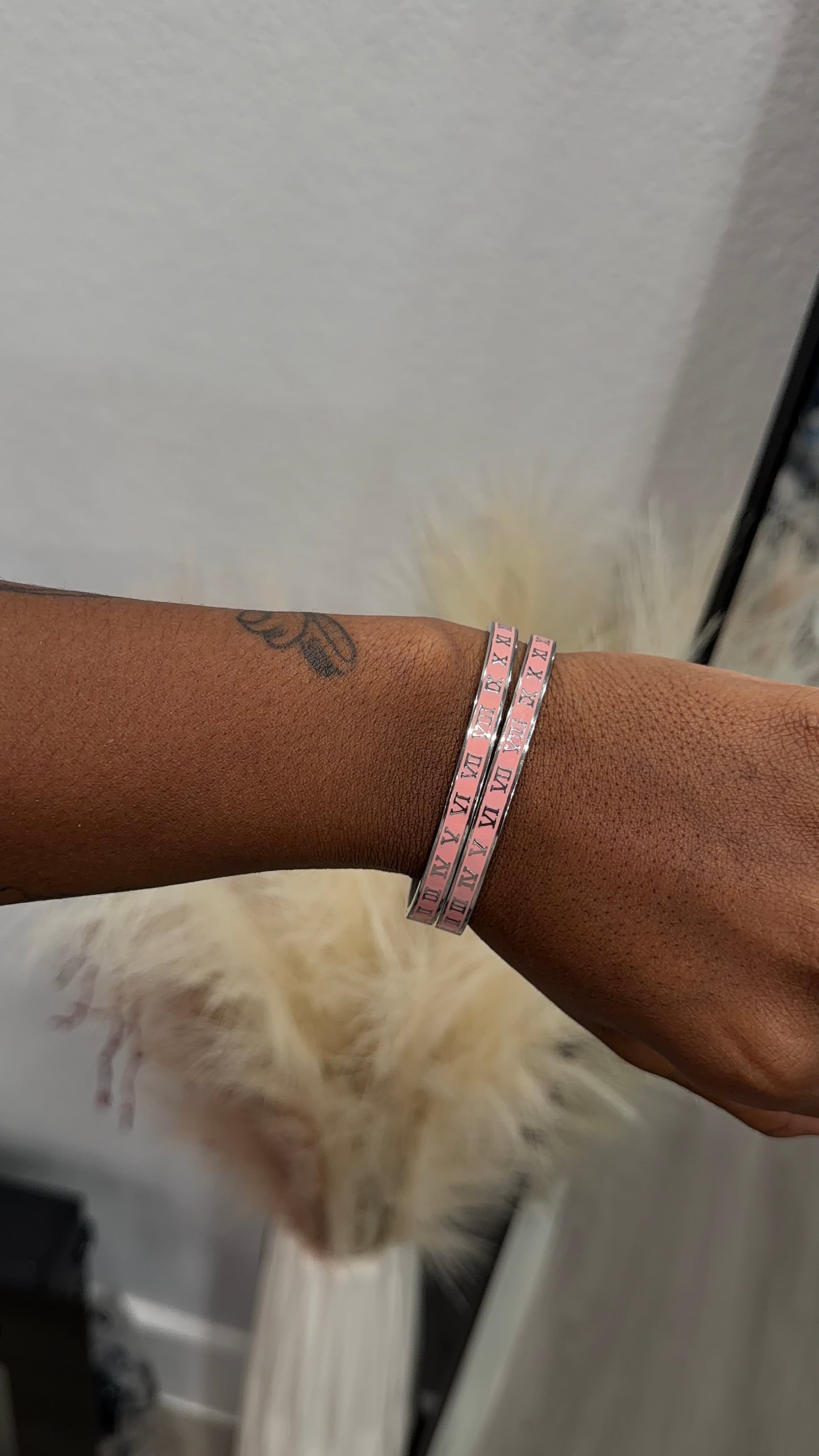 Pink Roman Bangle