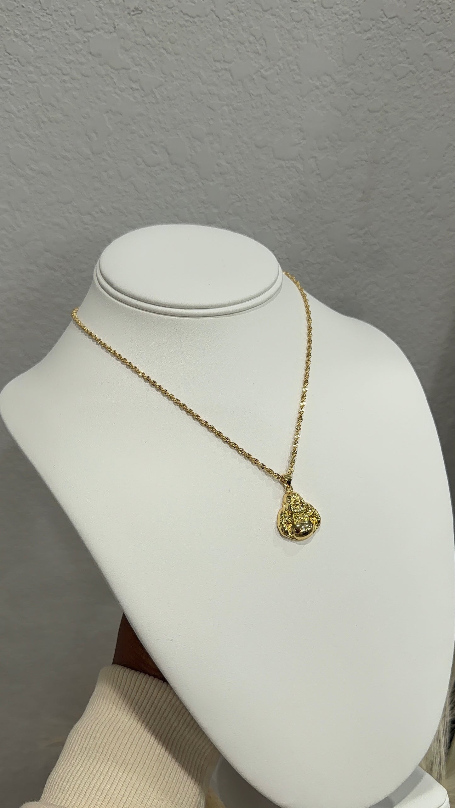 Golden Buddha Rope Chain