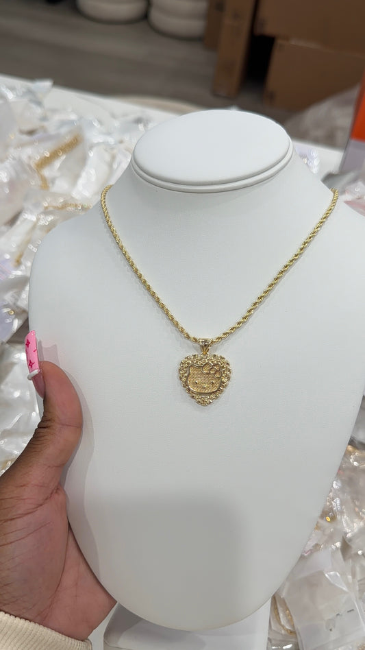 HK Face ROLEX necklace